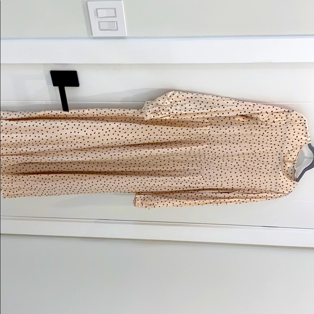 Zara polka dot dress